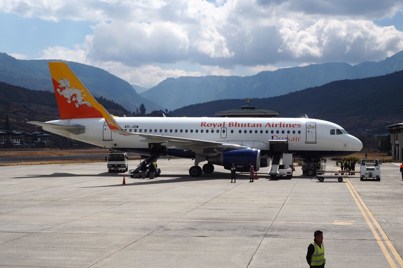 how to get to bhutan