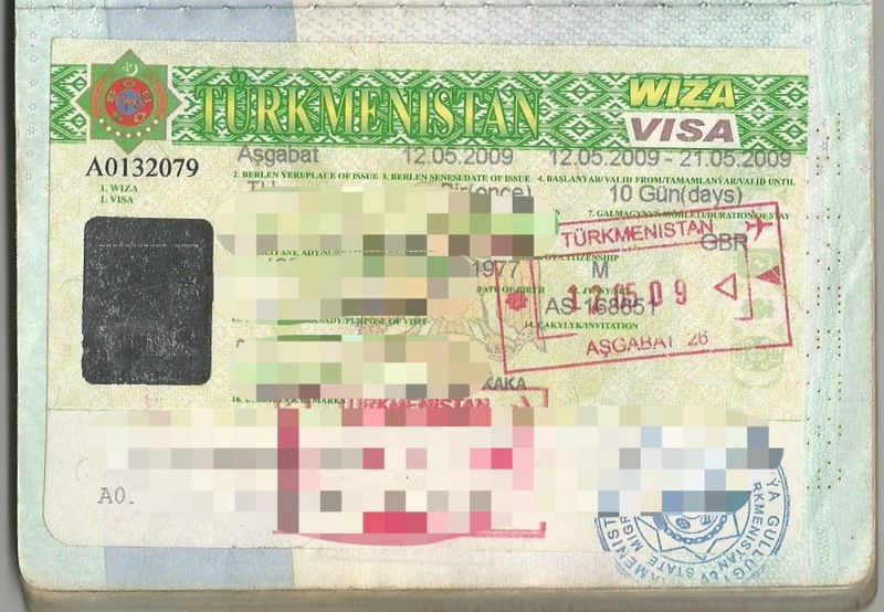 turkmenistan visa